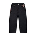 Sakura Embroidered Jeans